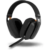 Krom Kanji Drahtloses Gaming-headset Schwarz Schwarz One Size