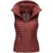 NAVAHOO Steppweste "Steppweste Shadaa", Damen, Gr. M, rot (weinrot), Obermaterial: 100% Nylon NY. Futter: 100% Polyester PES. 100% Polyester PES., Westen Steppweste