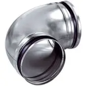 Maico 0055.0312 Bogen, B90-125 gezogen, Rollringdichtung, 90 Grad DN125 00550312