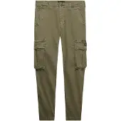 Superdry für Herren. M7011132A Pantalón Core Cargo Pant grün (31/32), Lässig, Baumwolle