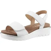 Ara "BILBAO", Sommerschuh, Sandale, Keilabsatz, Klett, Weite G (weit)