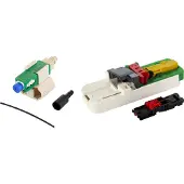 METZ CONNECT 1509QAEA010C-E, SC, OS2, Grün, Einzelmodus, 100 Stück(e)