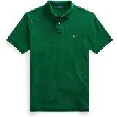 Ralph Lauren für Herren. 710782592016 Das ikonische Custom Slim Fit Poloshirt aus Piqué in Grün (M), Lässig, Baumwolle, Kurzarm