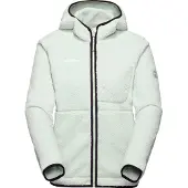 Mammut - Women's Falera Pro ML Hooded Jacket - Fleecejacke Gr XL grau/weiß