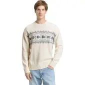 Tom Tailor Strickpullover mit Norweger-Muster