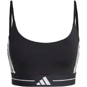 Adidas Hyperglam 3 Stripes Sport-bh Mit Geringer Unterstützung