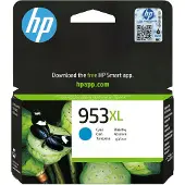 HP 953XL Cyan Original Tintenpatrone mit hoher Reichweite, Hoch, Cyan, Tinte auf Pigmentbasis, 18 ml, 1 Stück(e), Einzelpackung
