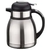 CS Kochsysteme Isolierkanne CS KOCH-SYSTEME "Passau", silber (silberfarben), 1,5 l, Edelstahl, Kannen, Isolierkanne