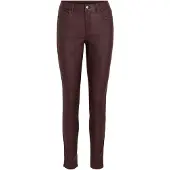Vila Visarah Beschichtete Slim-fit-hose