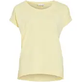 Vila Rundhalsshirt "VIDREAMERS NEW PURE T-SHIRT/SU-NOOS" Baumwollmischung, regular fit