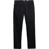 Superdry für Herren. M7011425A Merchant Sateen Hose schwarz (36/32), Lässig, Baumwolle