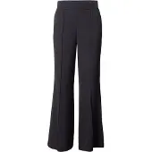 Comma Jogger Pants , Damen, Gr. 38, N-Gr, blau (navy), Web, Obermaterial: 97% Polyester, 3% Elasthan, unifarben, regular fit lang, Hosen Jogger Pants, mit weitem Bein, Sommerhose