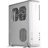 Silverstone SST-FTZ01S Fortress Mini-ITX Gehäuse - silber