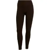 Adidas Trainingstights PERFORMANCE "ALL ME RIB 7/8 LEGGINGS", Damen, Gr. L, N-Gr, braun (aurora coffee, normal, gr.), Obermaterial: 86% Polyester, 14% Elasthan, 7/8-Länge, Hosen Trainingstights