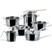 Alessi Topf-Set Pfannen & Töpfe (9-teilig)