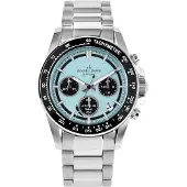 Jacques Lemans Chronograph Silber Kollektion Eco Power - mann