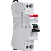ABB DS301CC20A30 FI/LS-Schalter 6kA, 1P+N, Typ A, C20, 30mA 1 Teilungseinheit 2CSR255163R1204