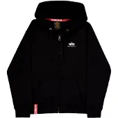 Alpha industries Kapuzensweatjacke "Basic Zip Hoody SL" Baumwollmischung, regular fit