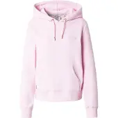 Superdry für Damen. W2012667A Kapuzenpullover Essential Logo Emb rosa (XS), Lässig, Baumwolle, Langarm