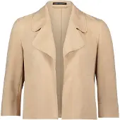 Betty Barclay Blazer-Jacke mit Reißverschluss in Beige | Gr.: 48