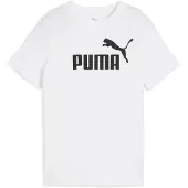 Puma "ESS NO 1 LOGO TEE G" Regular Fit, Kurzarm, mit Kapuze, mit Logodruck