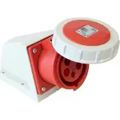 Pce 1142-9 CEE-Wandsteckdose 16A 4p 9h IP67 11429