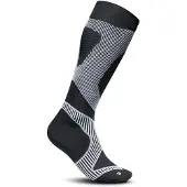 Bauerfeind Sports - Run Performance Compression Socks - Laufsocken Gr 42-45 - Wade M grau