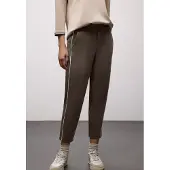 Street One Stoffhose "Style Bonny Piqué" mit Tape-Detail