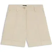 BOSS für Damen. 50556391 Tanessa beige Shorts (42), Lässig, Baumwolle