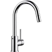 BLANCO Mischer mit verchromter handbrause 521454