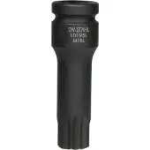 SW-Stahl Steckschlüsseleinsatz 10195L-18L 75mm 25mm 75mm