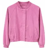 Mazine - Women's Short Cotton Bomber - Freizeitjacke Gr L rosa