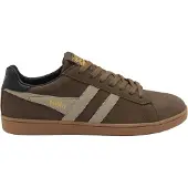 Gola Sneaker Equipe II Suede-Leder 2025 otterbraun/hellbraun/schwarz Herren