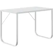 Syfax Computertisch Weiß 110x60x73 cm Holzwerkstoff