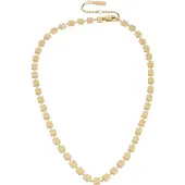 Calvin Klein Edelstahlkette "GEOMETRIC", gold (gelbgoldfarben), Halsketten, Edelstahl, L: 51 B: 4mm, Edelstahlkette, B:4mm