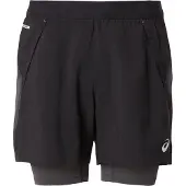 Asics - Road 2N1 5'' Short - Laufshorts Gr S schwarz