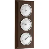 TFA-Dostmann TFA - Analoge Wetterstation aus Nussbaum 20.1088 - natur