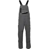 Kübler Latzhose ICONIQ cotton anthrazit/schwarz Form 3140 Grösse 27