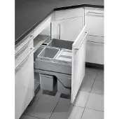 Hailo Abfallsammler 3610631 CS Slide Euro-Cargo S 2x 13 + 30 Liter