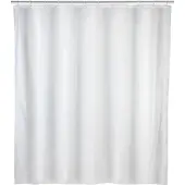 Dymo Duschvorhang "Uni", weiß, B:120cm H:200cm, Polyethylen-Vinylacetat (PEVA), Duschvorhänge, Duschvorhang, Höhe 200 cm