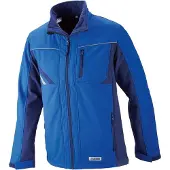 Planam Softshelljacke Highline Gr. 3XL kornblau/marine/zink