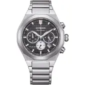 Citizen Chronograph Silber Mit Schraube Kollektion Supertitanio - mann