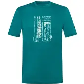 Super.natural - Fishing Adventure Tee - Merinoshirt Gr XL türkis