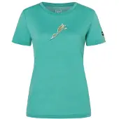 Super.natural W Duck Dive Tee lagoon green/various (92H) XL