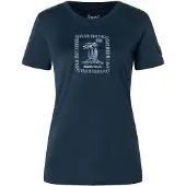 Super.natural - Women's Palm Island Bio Jersey Tee - Merinoshirt Gr XS blau