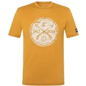 Super.natural - Salt & Rock Tee - Merinoshirt Gr 56 - XXL gelb