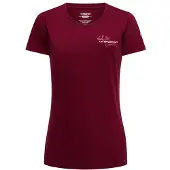 La Sportiva - Women's Climb Flower T-Shirt - T-Shirt Gr XL rot