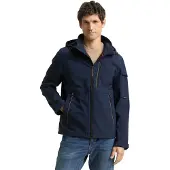 Tom Tailor Softshelljacke , Herren, Gr. 3XL, blau (sky captain blau), Web, Obermaterial: 100% Polyester. Futter: 100% Polyester, unifarben, regular fit normal, Jacken Softshelljacke, mit Taschen