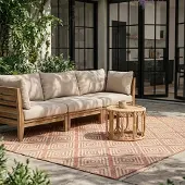FRAAI Gartenteppich | Brava Terracotta | 80x150cm | Terra | Rechteckig
