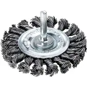 Lessmann Schaft-Rundbürste Stahldraht gez. 75x0,5mm